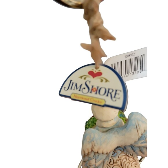 Jim Shore 2007 Christmas Nativity Hanging Ornament Winter Angel With Hanger - Picture 6 of 8